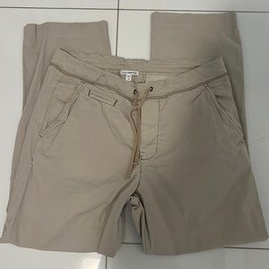 EUC James Perse button fly khakis size 3 (Large) like new